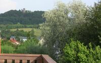 Blick vom Balkon